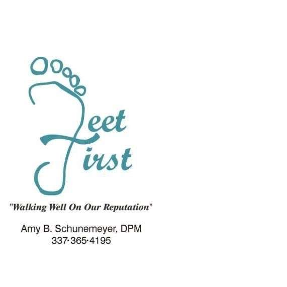 Feet First, APMC Dr Amy Schunemeyer, DPM Logo