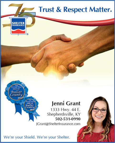 Jenni Grant SHELTER Insurance Agency Logo