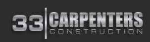 33 Carpenters Construction Logo