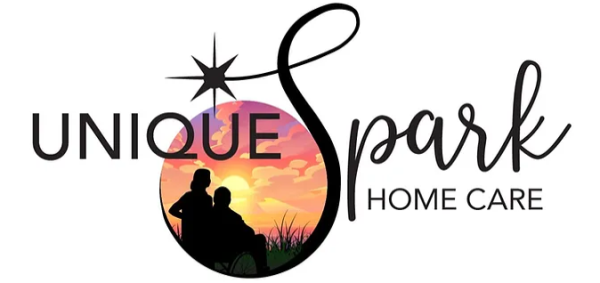 Unique Spark Home Care Logo
