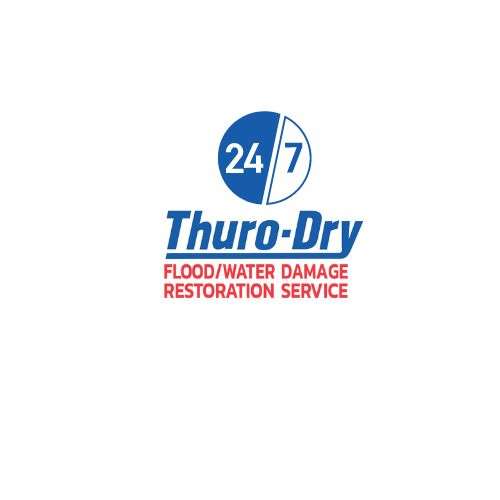 24/7 Thuro-Dry Flood Services Logo