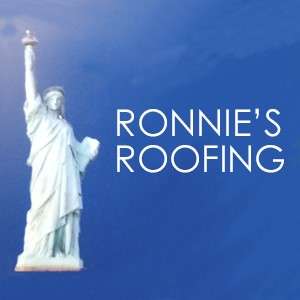 Ronnie's Roofing Logo