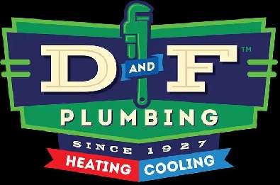 D&F Plumbing, Heating and Cooling Logo