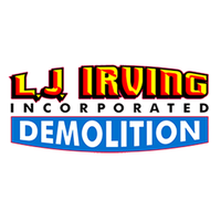 L.J. Irving Jr. & Sons, Inc. Demolition Logo