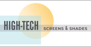 High-Tech Screens & Shades Logo