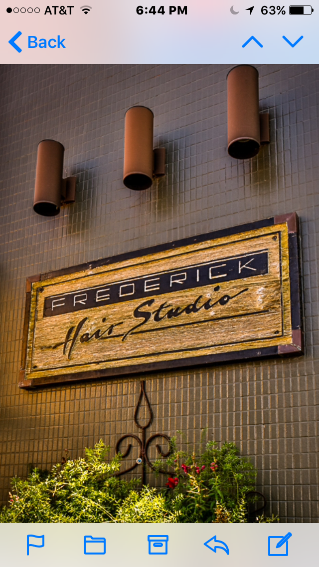 Frederick Hair Studio Logo