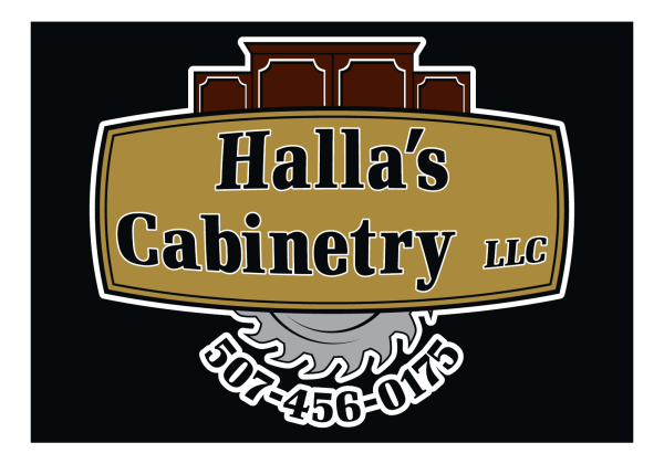 Halla's Cabinetry, LLC. Logo