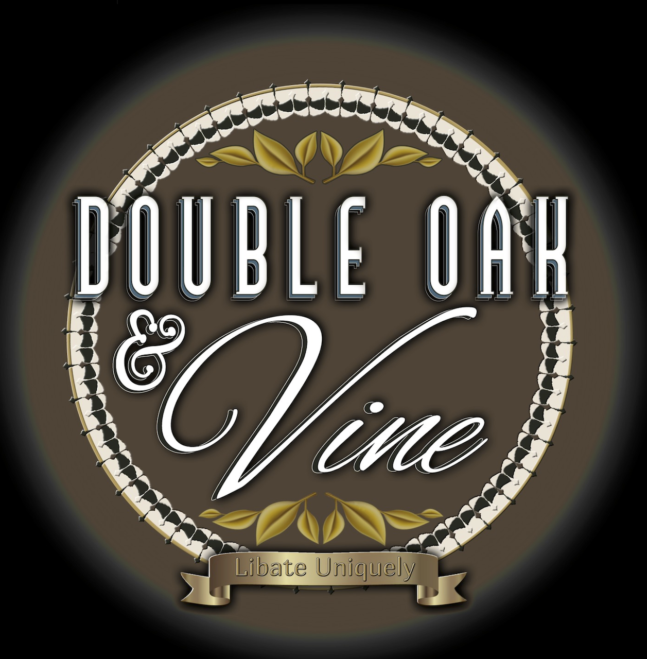 Double Oak & Vine Logo