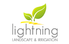 Lightning Landscape & Irrigation Logo