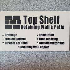 Top Shelf Retaining Wall & Patio Logo