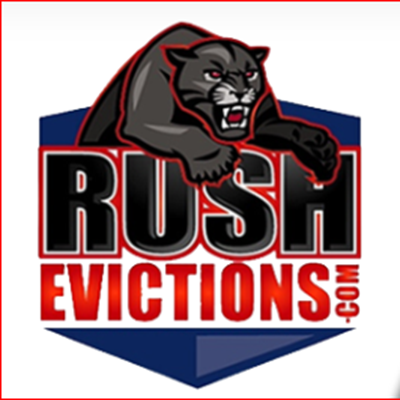 Rush Evictions Incorporated Logo