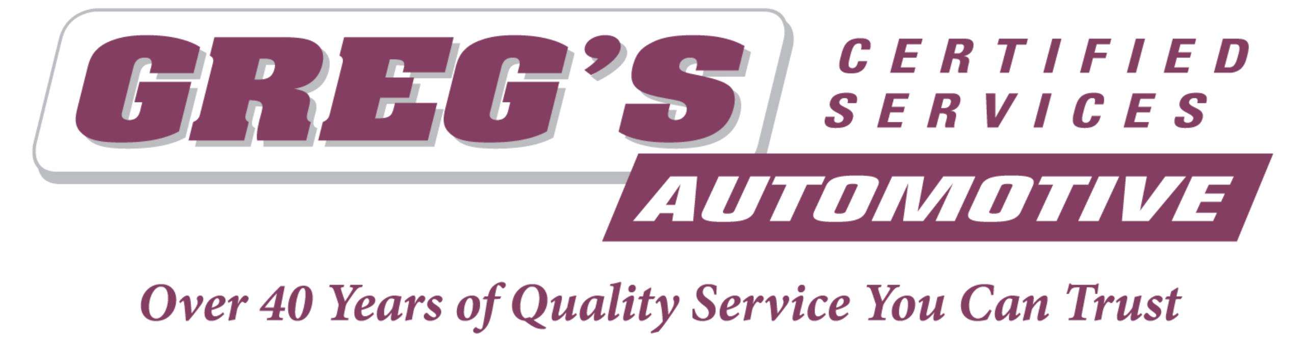 Greg's Automotive Certified Services Logo