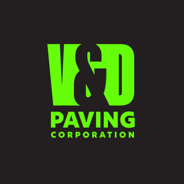 V & D Paving Corp. Logo