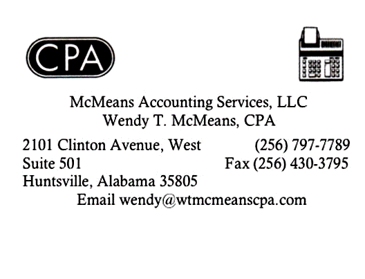 McMeans Accounting Services, LLC Logo