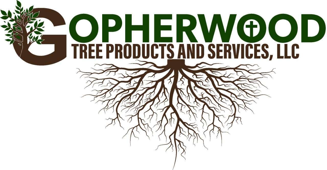 Gopherwood Tree Products And Services Logo