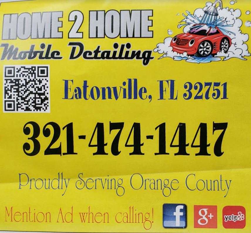 Home To Home Mobile Detailing Logo