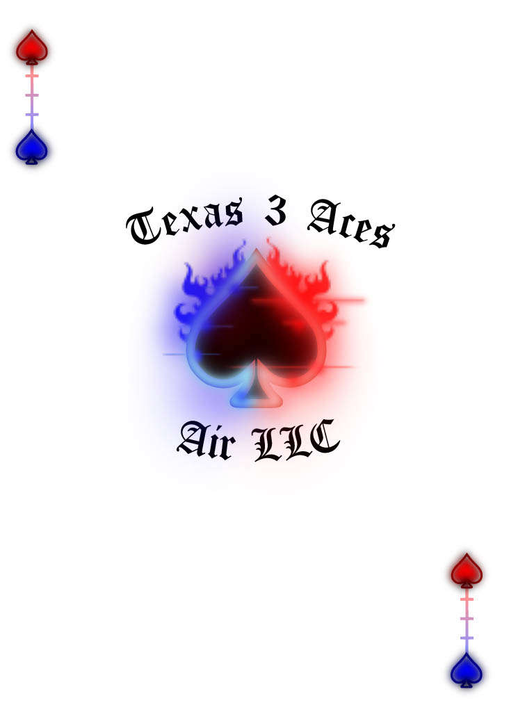 Texas 3 Aces Air LLC Logo