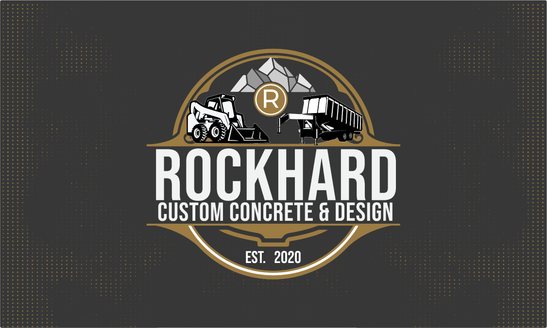 RockHard Custom Concrete and Design, LLC Logo