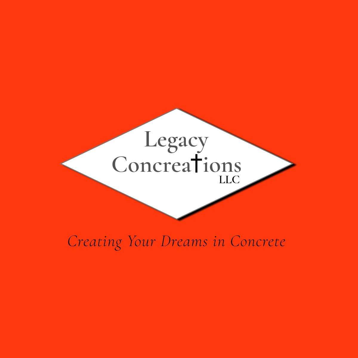 Legacy Concreations, LLC. Logo