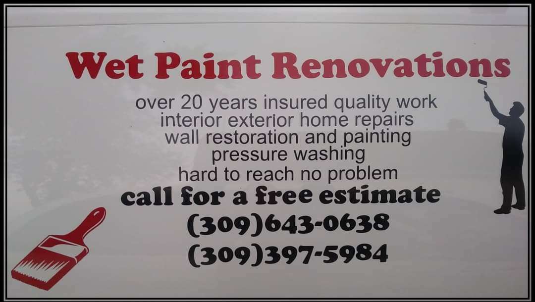 Wet Paint Renovations Logo