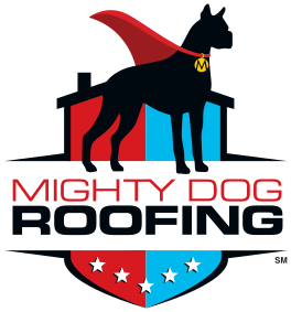 Mighty Dog Roofing of Rhode Island Logo