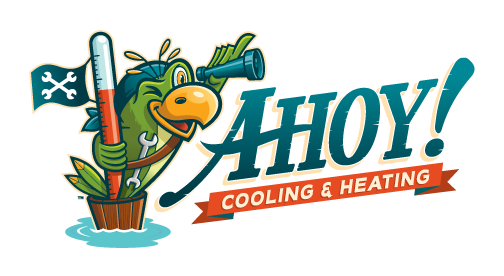 Ahoy! Cooling and Heating Logo