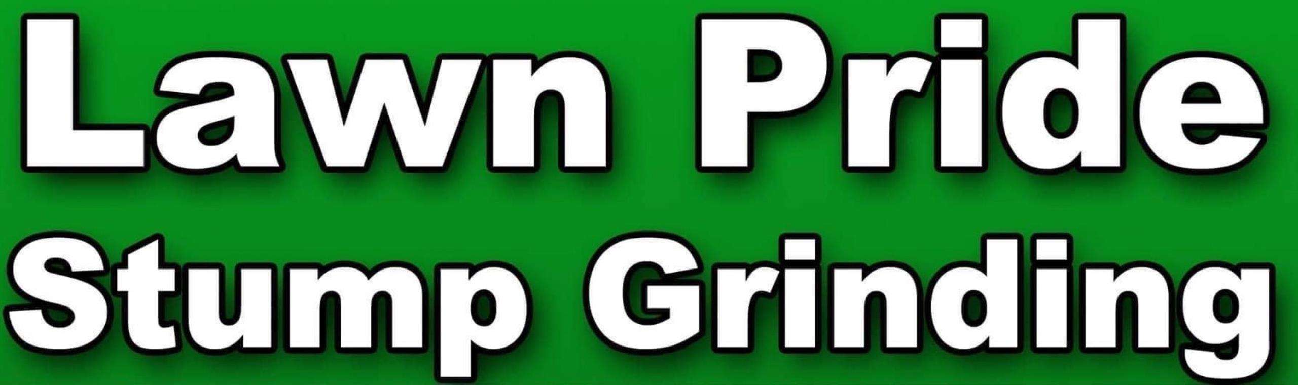 Lawn Pride Stump Grinding Logo