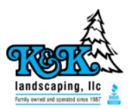 K & K Landscaping, LLC Logo
