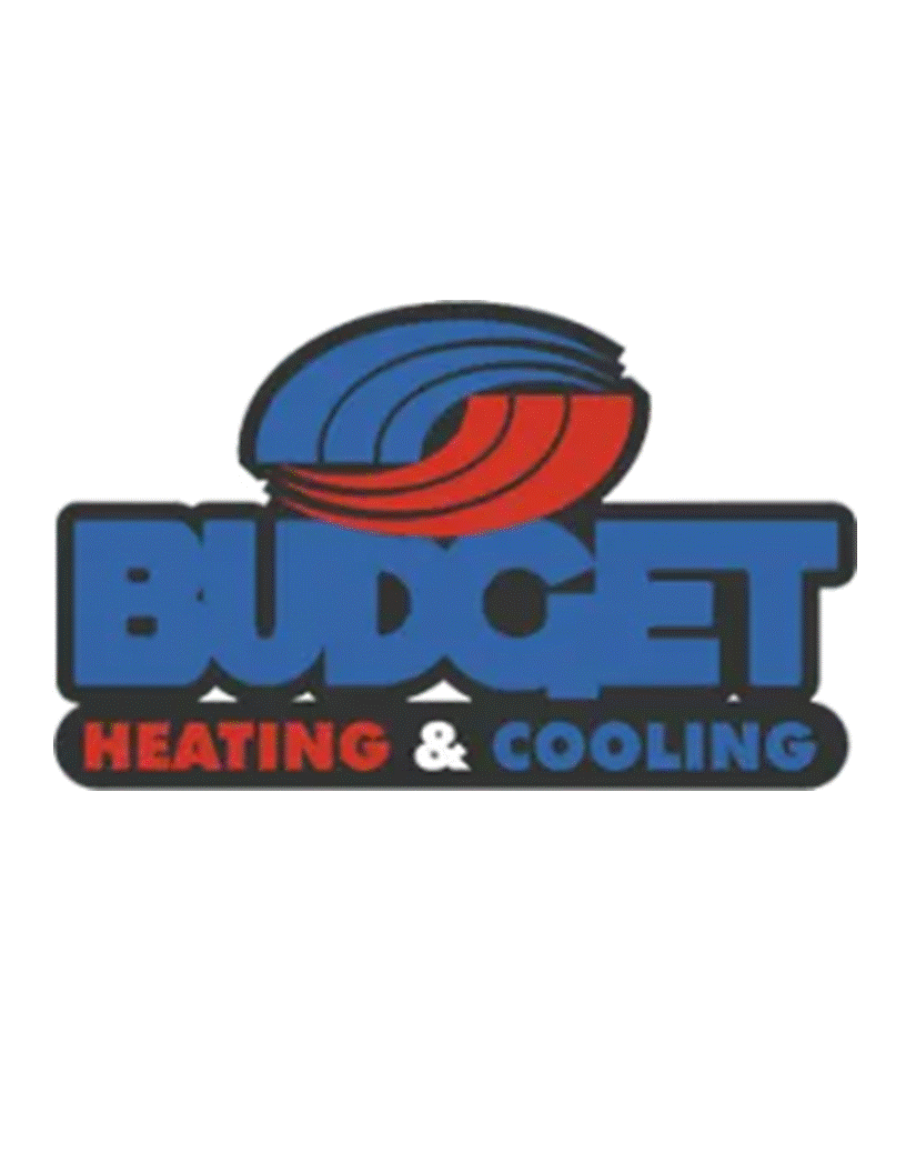 Budget Heating And Cooling Logo