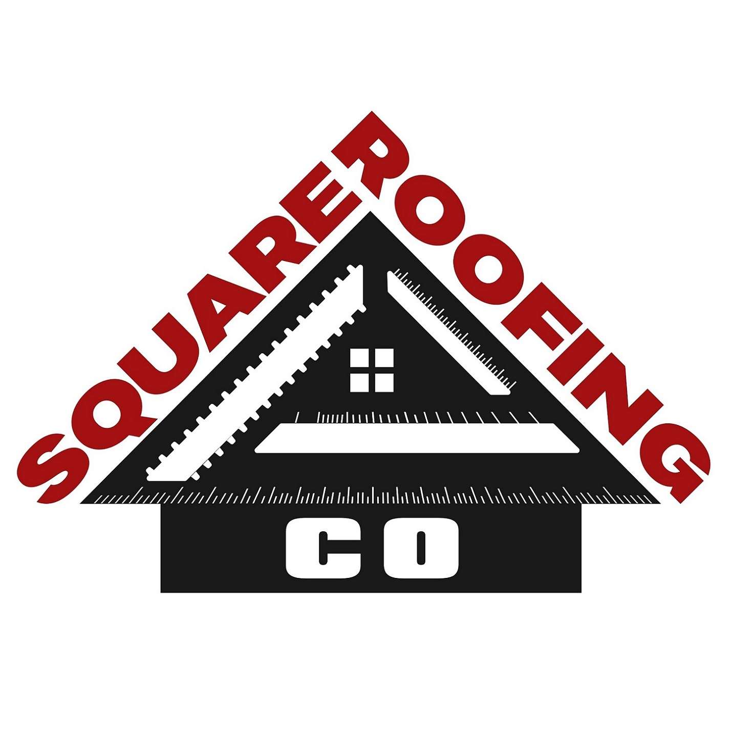 Square Roofing Company Logo