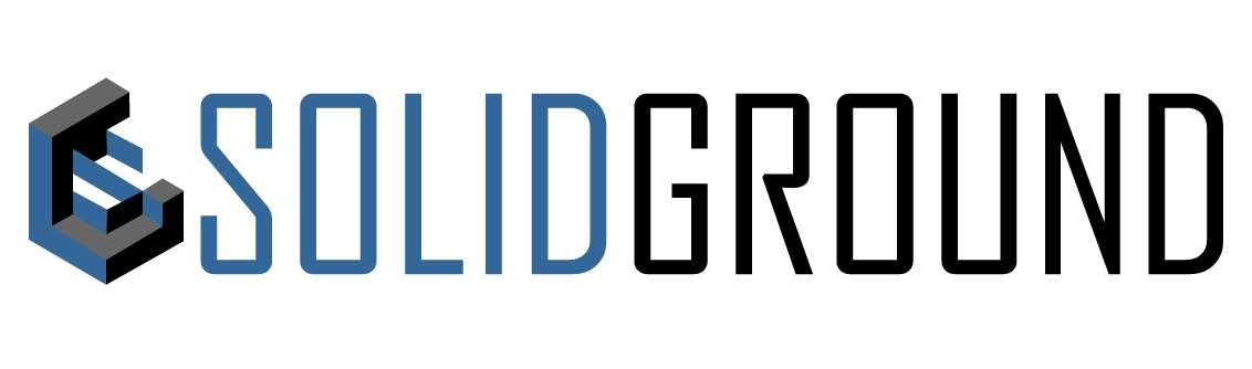 Solid Ground Construction and Design Logo