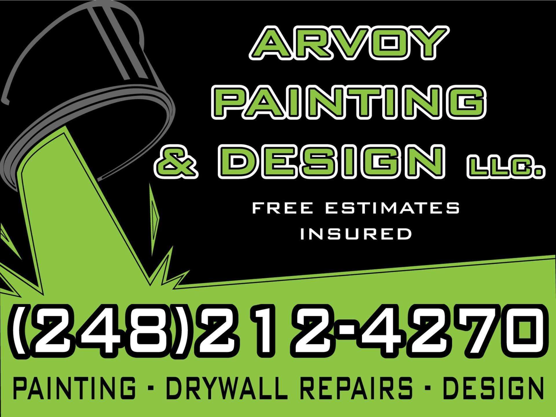 Arvoy Painting And Design LLC Logo