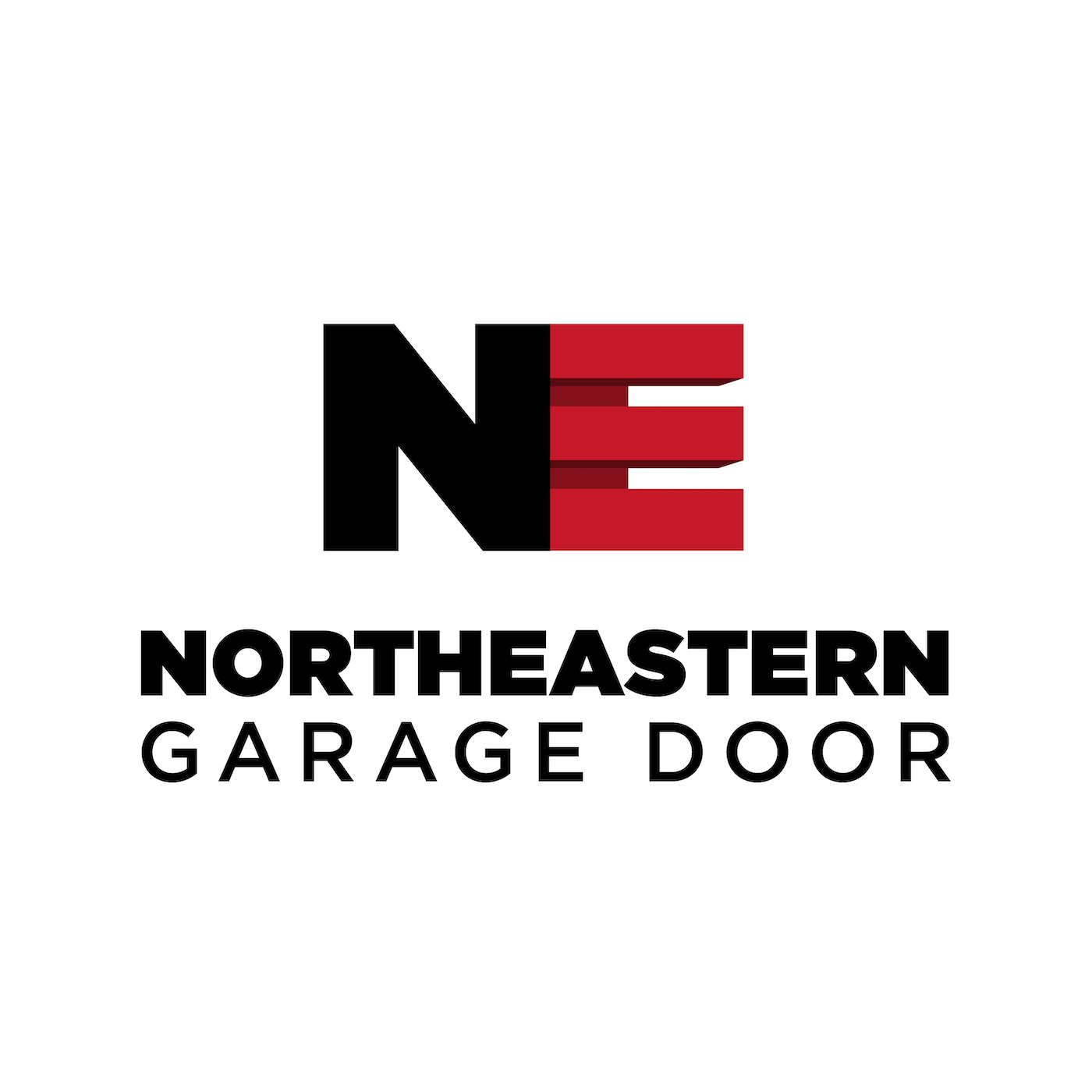 Northeastern Garage Door Logo