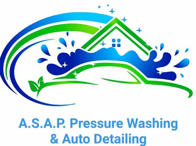 ASAP Pressure Washing and Auto Detailing Logo