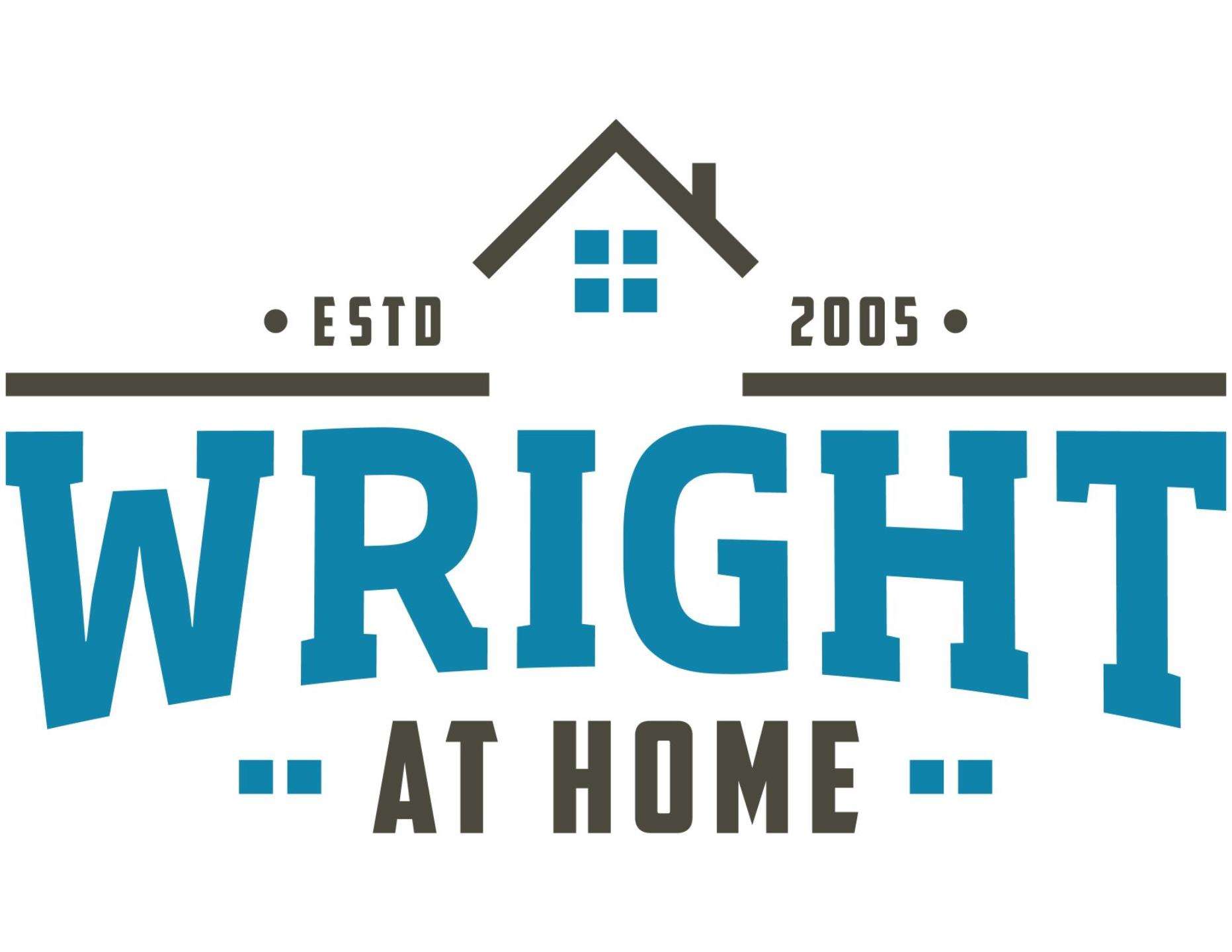 Wright at Home Roofing & Exteriors Logo