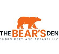The Bear's Den Embroidery and Apparel, LLC Logo