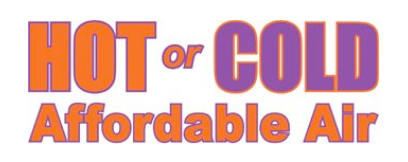 Affordable Air - Hot or Cold, LLC Logo