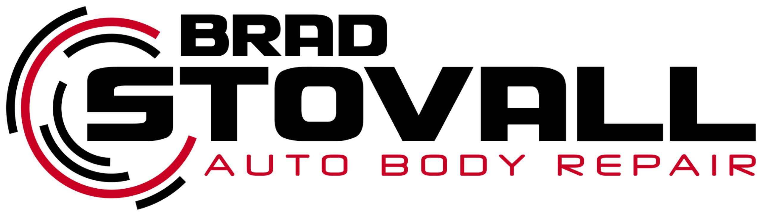Brad Stovall Auto Body Shop Logo