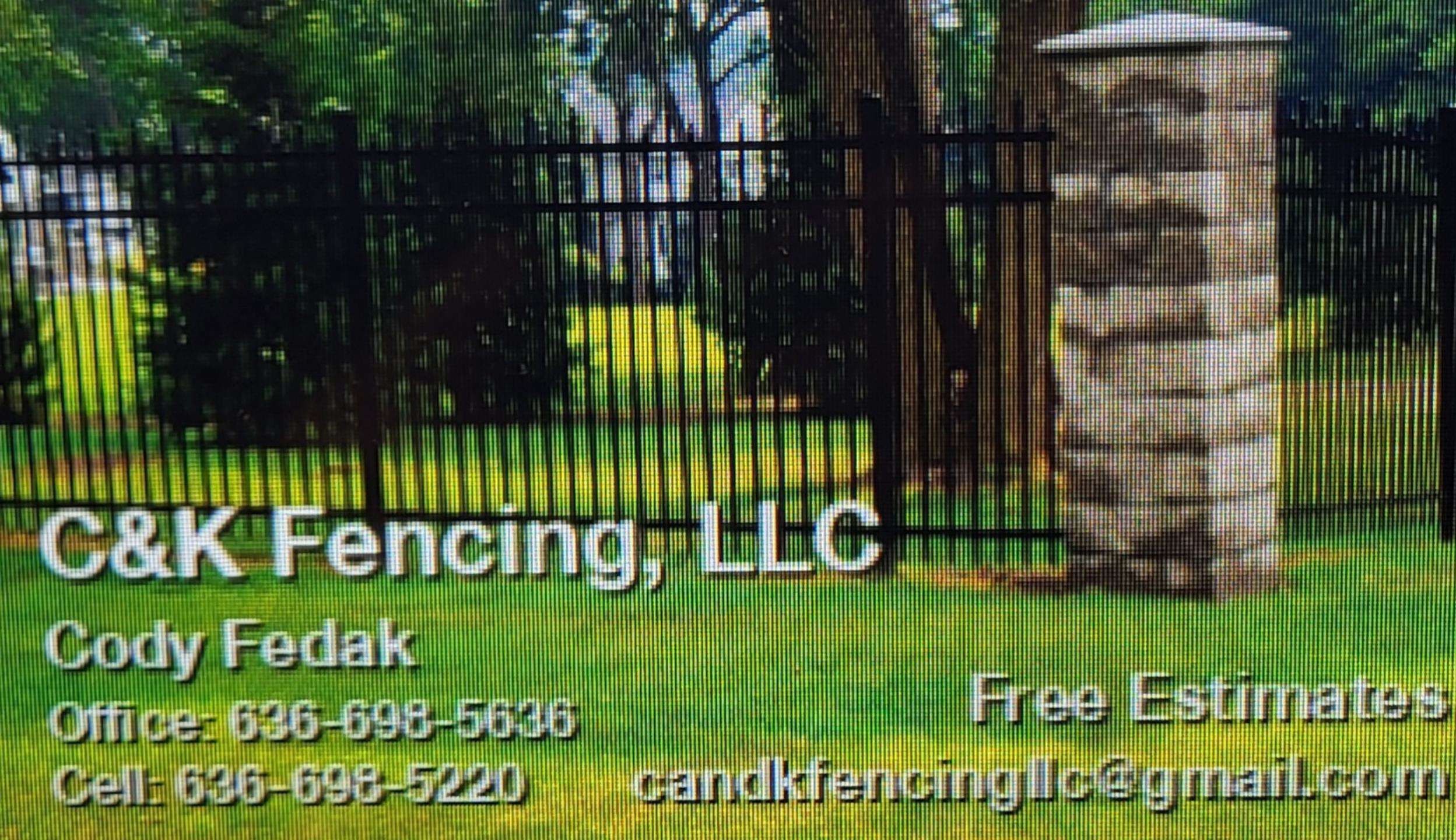 C & K Fencing, LLC Logo