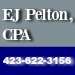 E J Pelton, CPA Logo