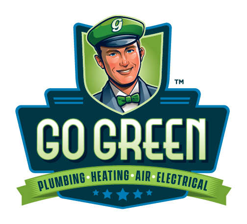 Go Green Plumbing, Heating, Air & Electrical Logo