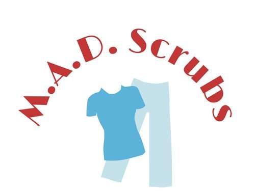 M.A.D. Scrubs LLC Logo