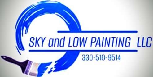 Sky and Low Painting, LLC. Logo