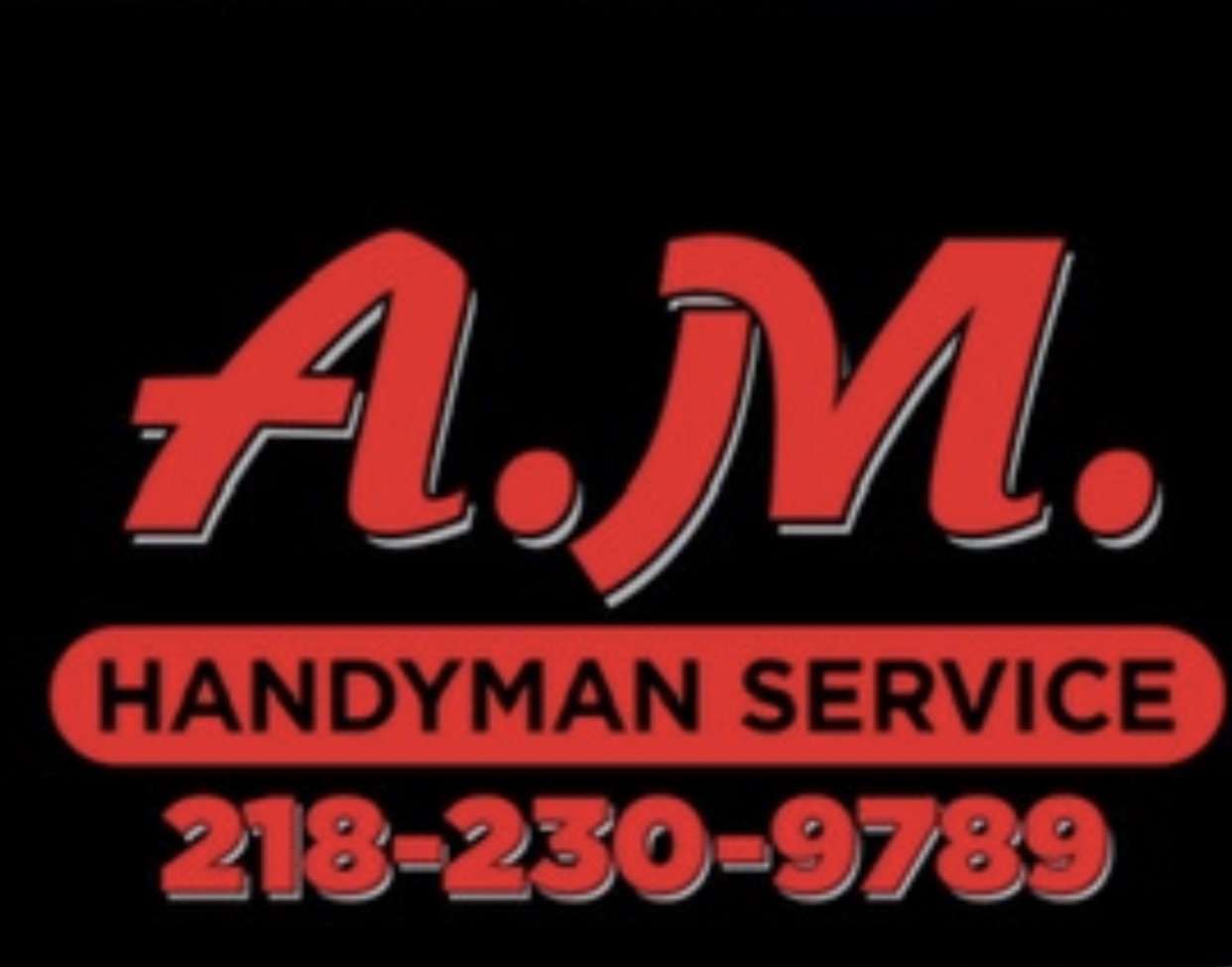 A.M. Handyman Service Logo