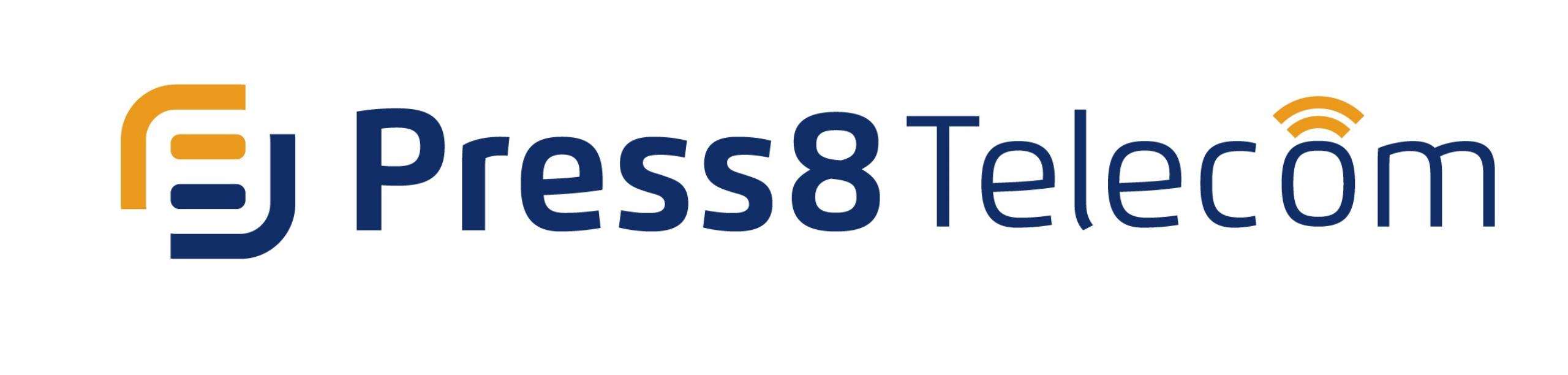 Press8 Telecom Logo