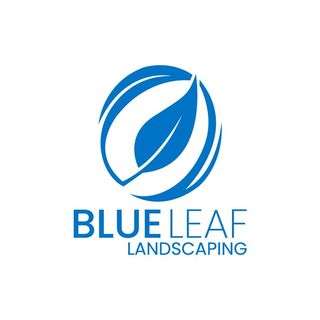 Blue Leaf Landscaping Logo