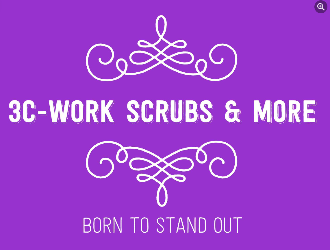 3C-Work Scrubs & More LLC Logo