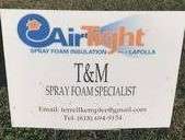 T & M Construction & Spray Foam Insulation Logo
