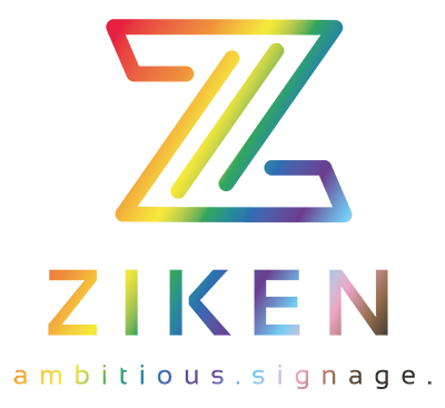 Ziken Signage Logo