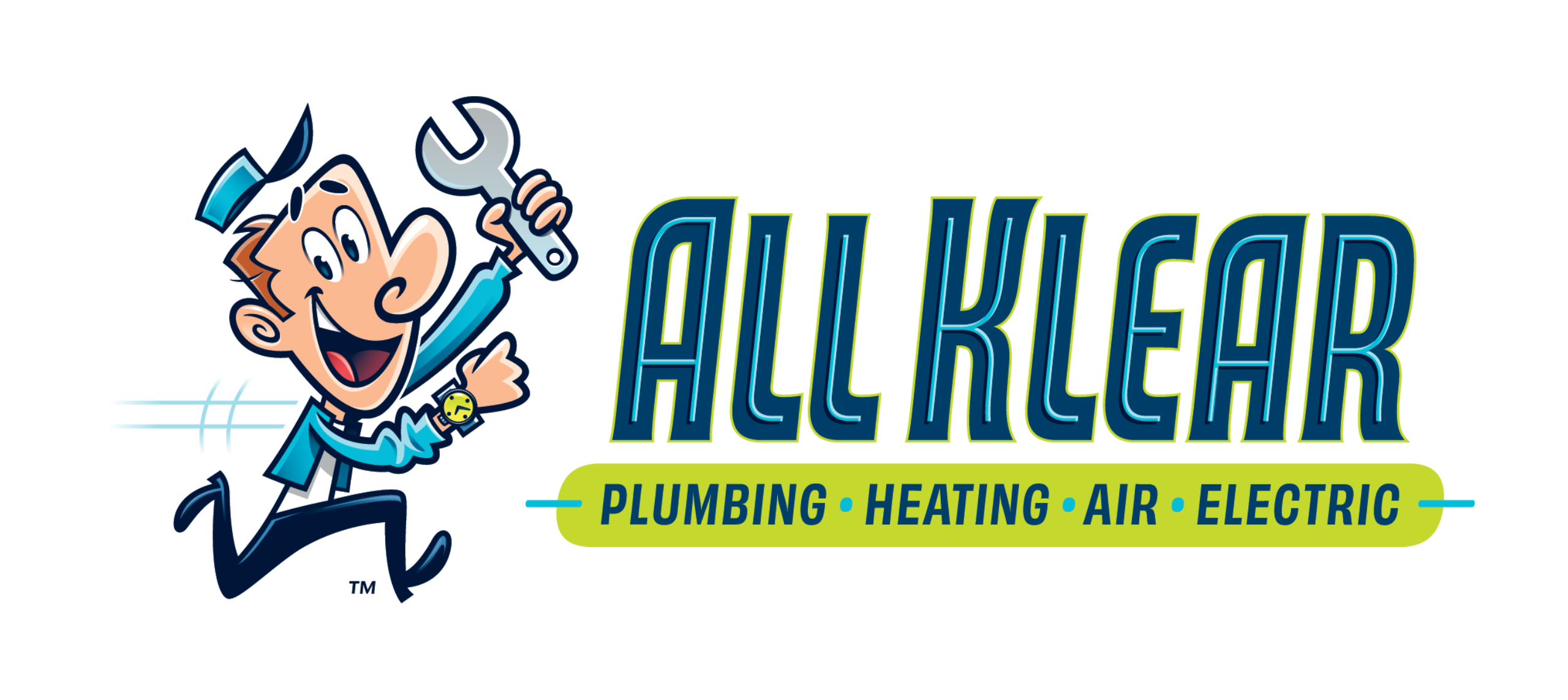 All Klear Plumbing, Heating. Air & Electric Logo
